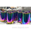 pvd plated rainbow coating hardware